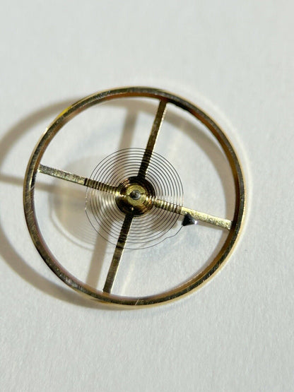 Omega Cal 560 Watch Movement Part Balance Fork Wheel Spring Bridge Desk Bezel 4