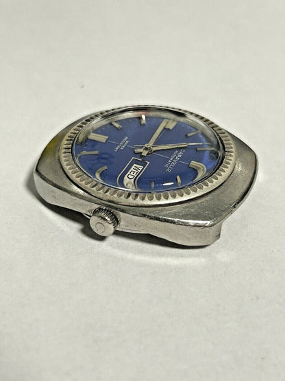 Caravelle 11 UKACB 824 Bulova Co Watch Parts Movement Balance Fork Spring Dial - Used Watch Parts