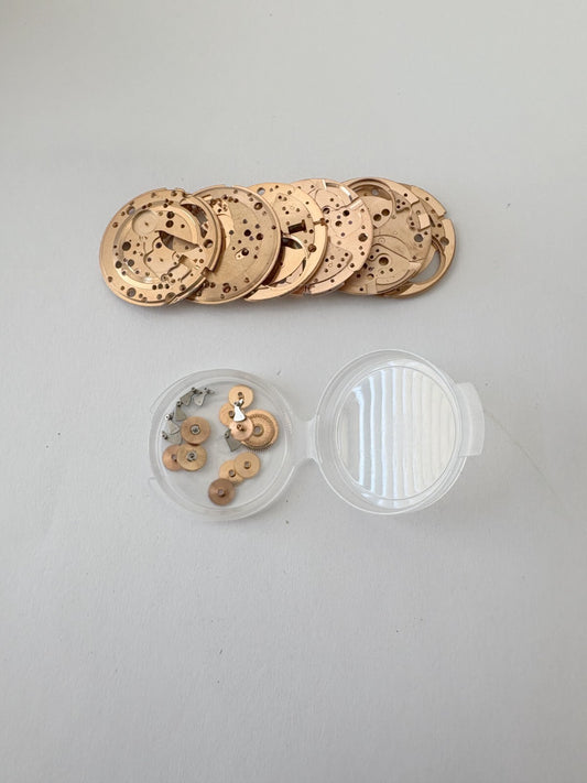 Vintage Omega caliber movement parts lot