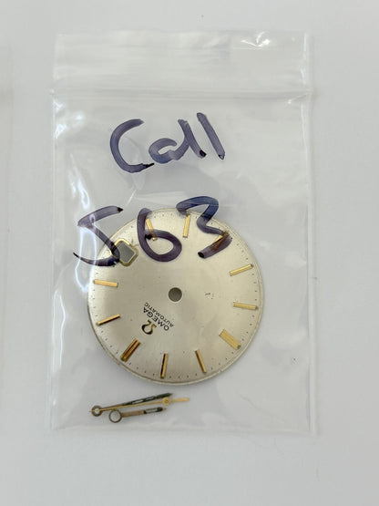 OMEGA Dials Hands Case Disc Stem Rolex A296 hands Gruen Ocean Chief Dial 565 550