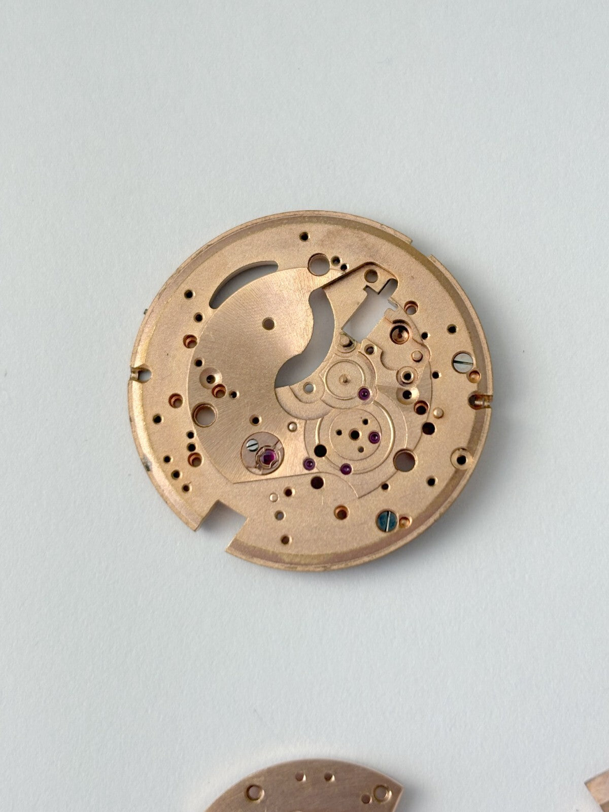 Omega Cal 353 Watch Parts Movement Balance Fork Wheel Spring 350 351 2627-7SC