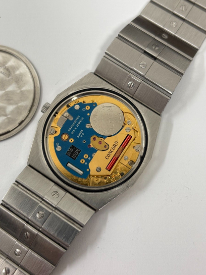 Concord Mariner 15 78 115 V13 Cal 255.111 PICK-A-PART movement 18mm extra link