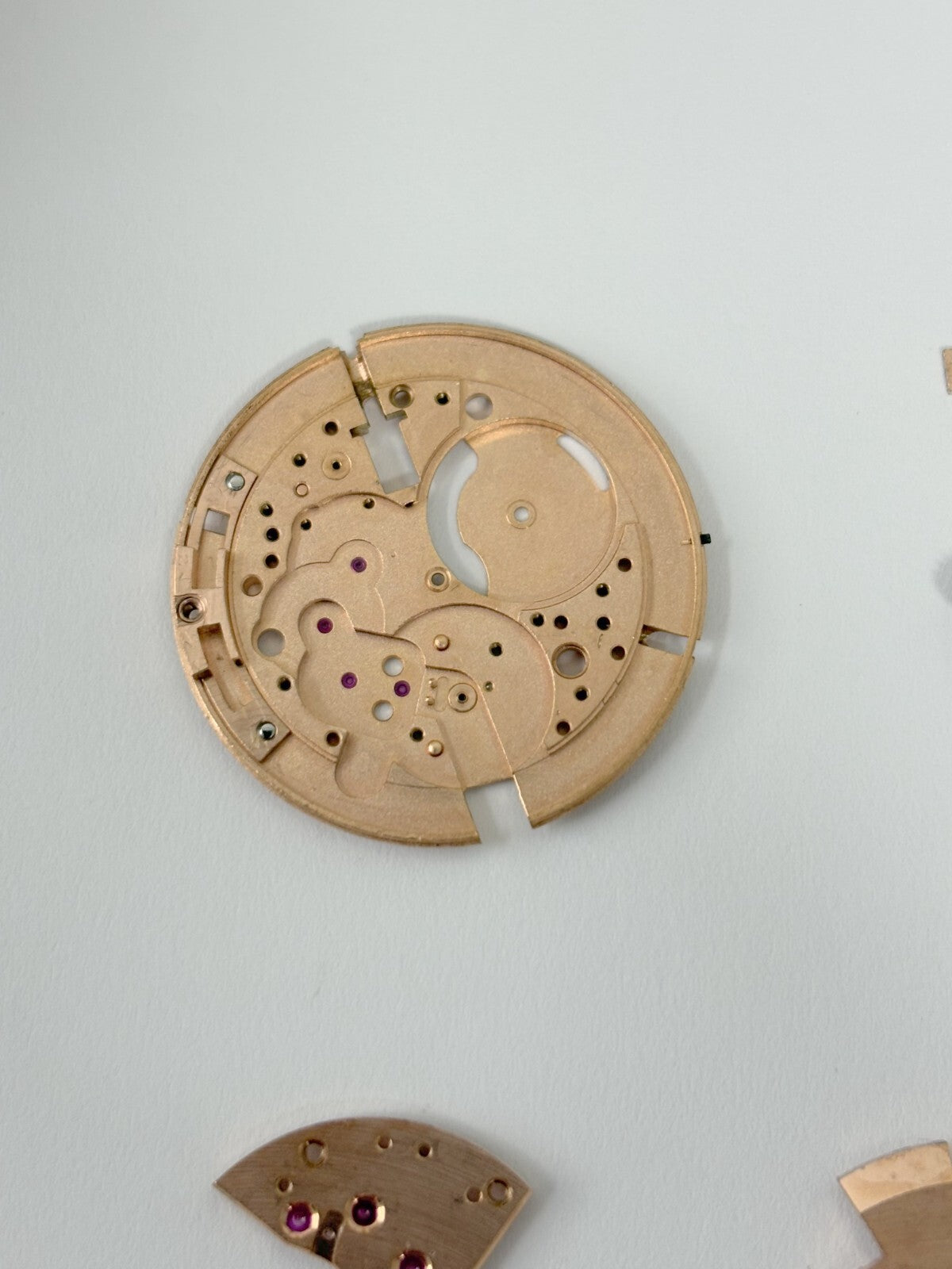 Omega Cal 351 Watch Parts Movement Balance Fork Wheel Spring 350 354 352 353 3