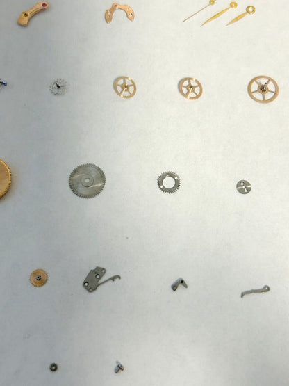 Omega Cal 370 Watch Movement Parts Dial Hands 28 28SC 360 371 372 28SC 360 361 - Used Watch Parts