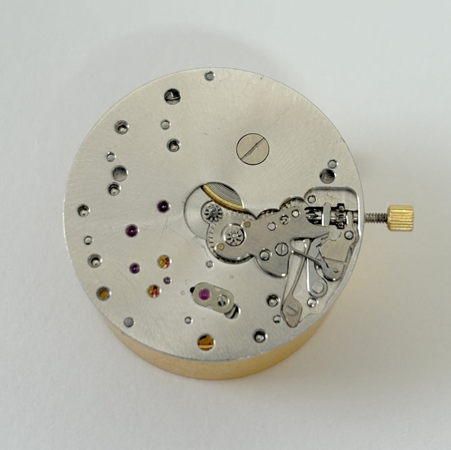 Frederic Piguet 21 Corum Watch Movement Part Balance Spring Plate Fork Barrel