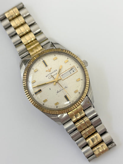 vtg wittnauer watch not running parts/repair 35.5mm