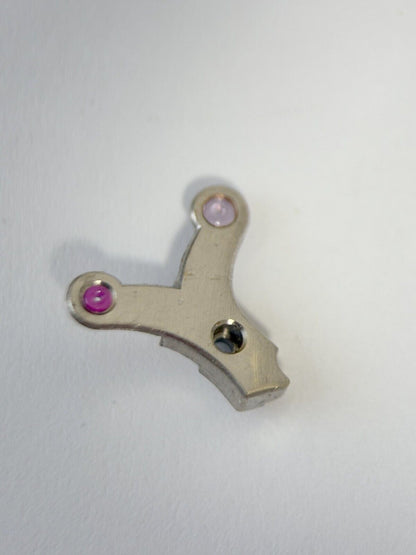 Venus Cal 188 Movement Part Balance Wheel Spring Barrel Fork Wakmann Breitling 2