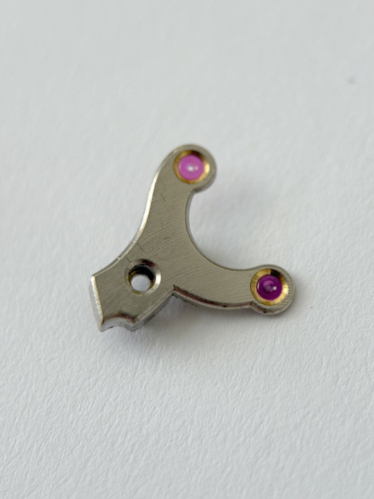 Venus Cal 175 Movement Part Balance Wheel Spring Bridge Fork Wakmann Breitling 2