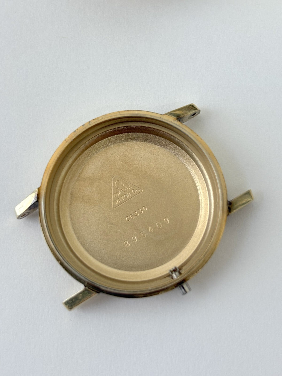 OMEGA Seamaster Deville case parts ref C6336 cal 1020 crystal hands dial watch