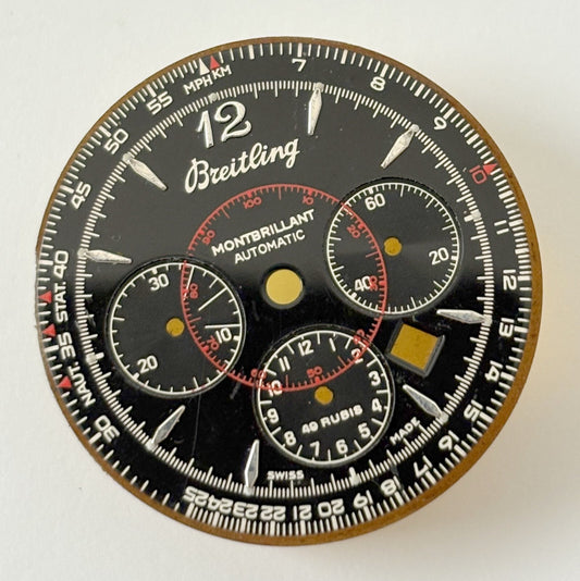 Breitling Montbrillant Automatic dial