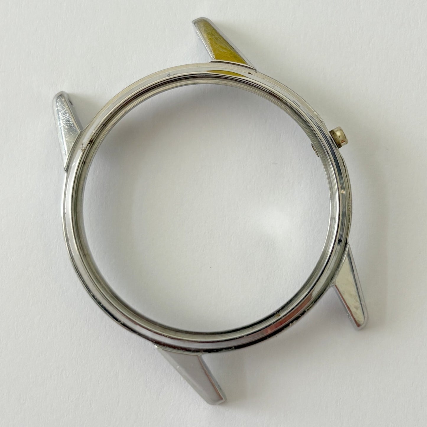 Omega Cal 285 Watch Movement Parts Balance Fork Spring Bridge Barrel 14390-6-SC