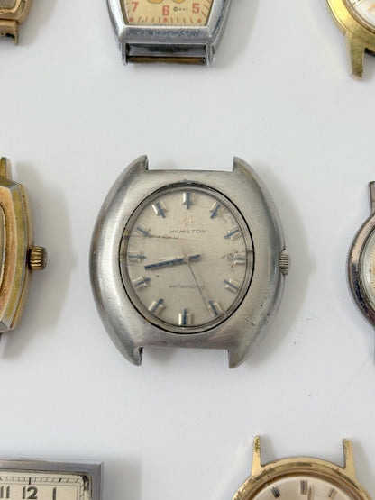 lot of 8 mechanical watches parts/repair