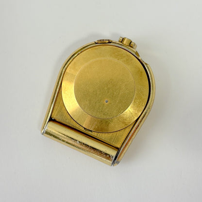 vtg jaeger lecoultre pocket watch alam cal k814 parts/repair