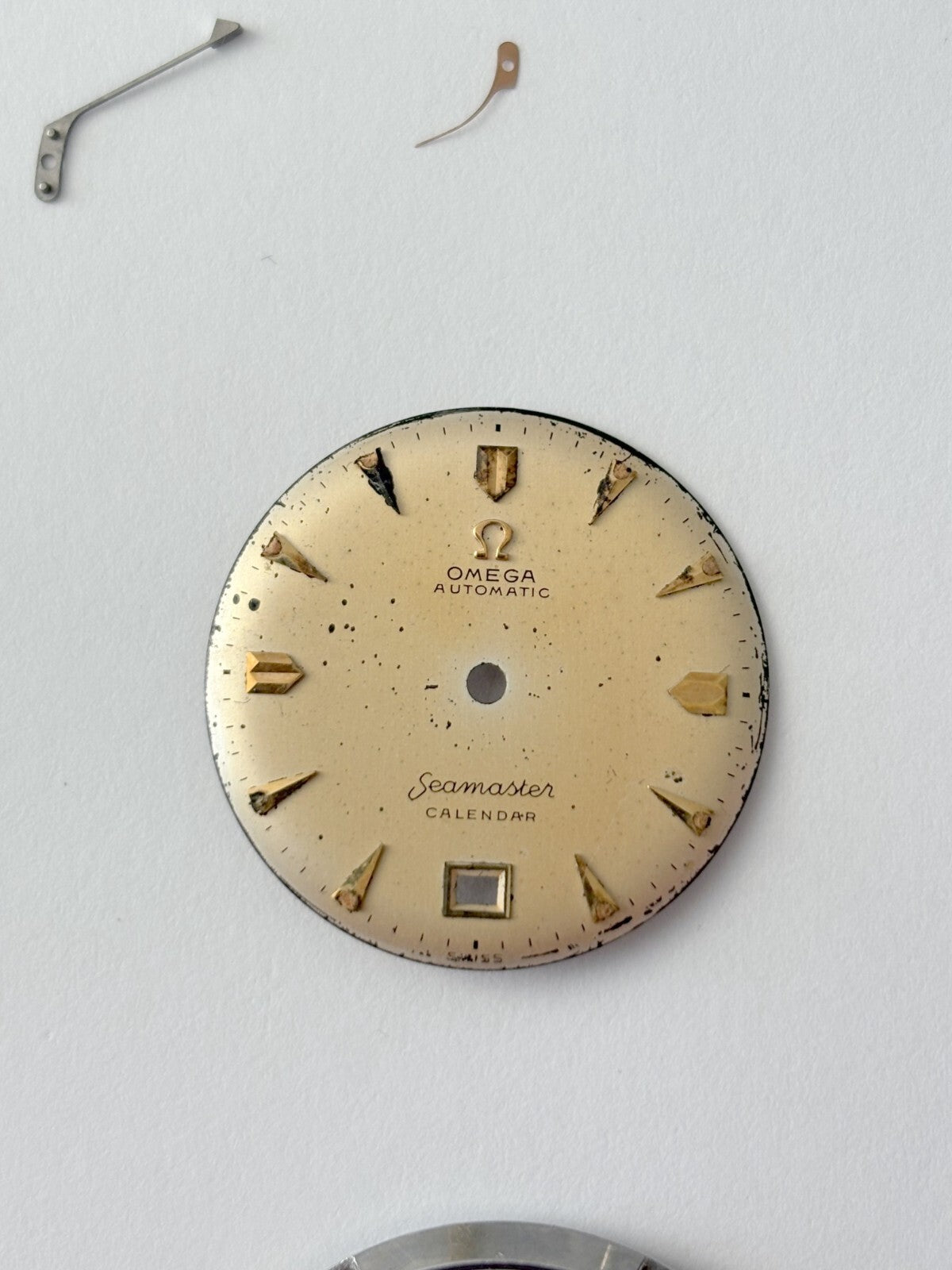 Omega Cal 353 Watch Parts Movement Balance Fork Wheel Spring 350 351 2627-7SC