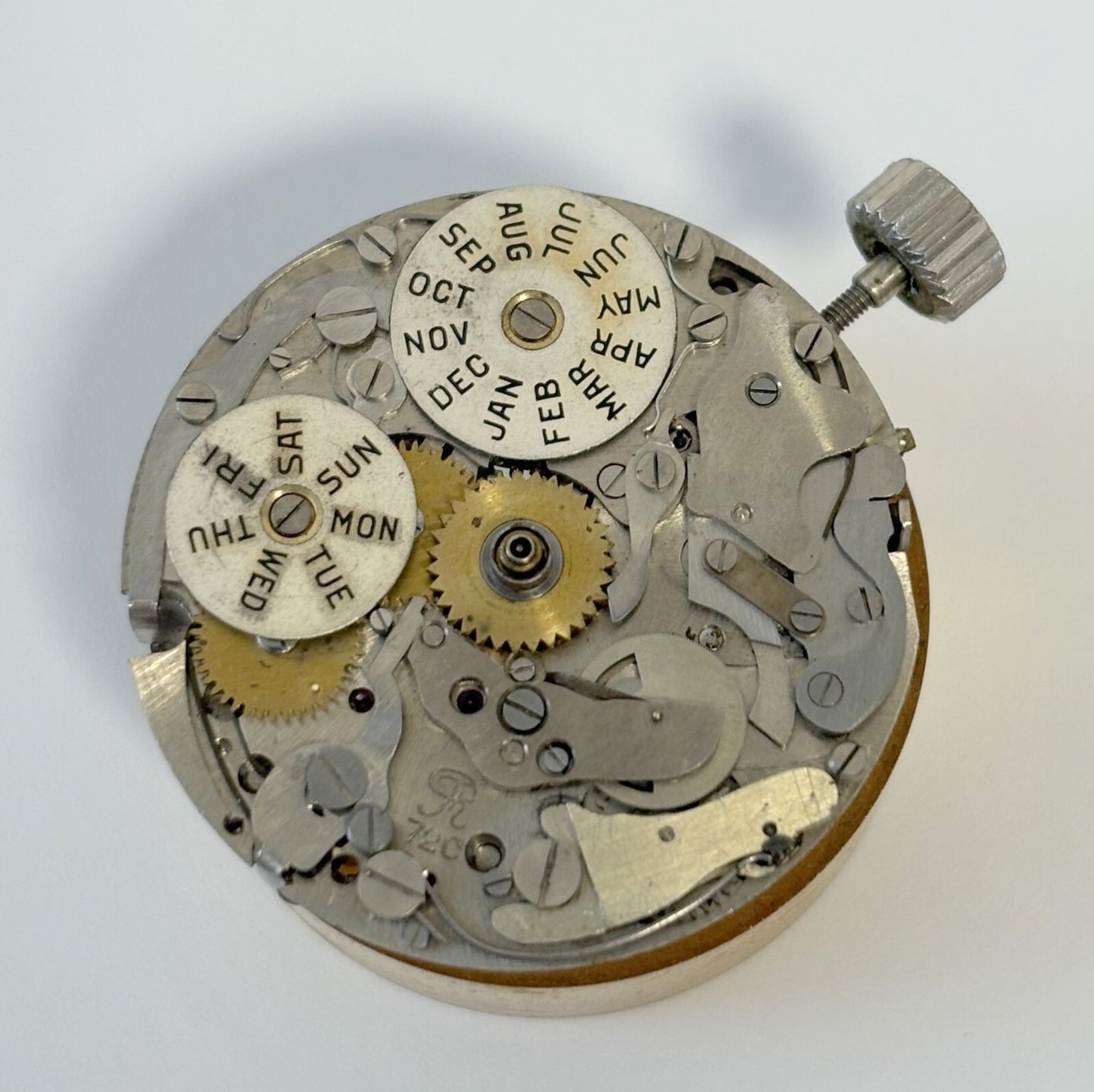 Runs & Sets Valjoux 72C Complete Movement Juvenia Parts