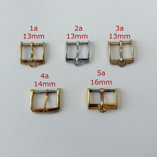 Vtg omega watch buckles 13mm 14mm 16mm