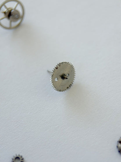 Venus Cal 165 Movement Part Balance Wheel Spring Barrel Bridge Wakmann Breitling