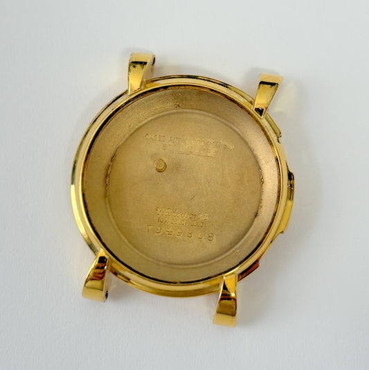 vtg jaeger lecoultre alarm watch case for cal 814 parts/repair