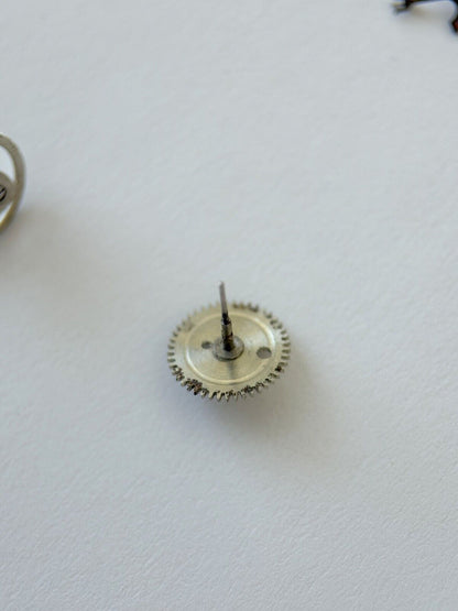 Venus Cal 165 Movement Part Balance Wheel Spring Barrel Bridge Wakmann Breitling
