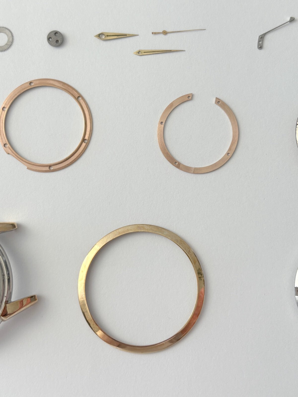 Omega Cal 353 Watch Parts Movement Balance Fork Wheel Spring 350 351 2627-7SC