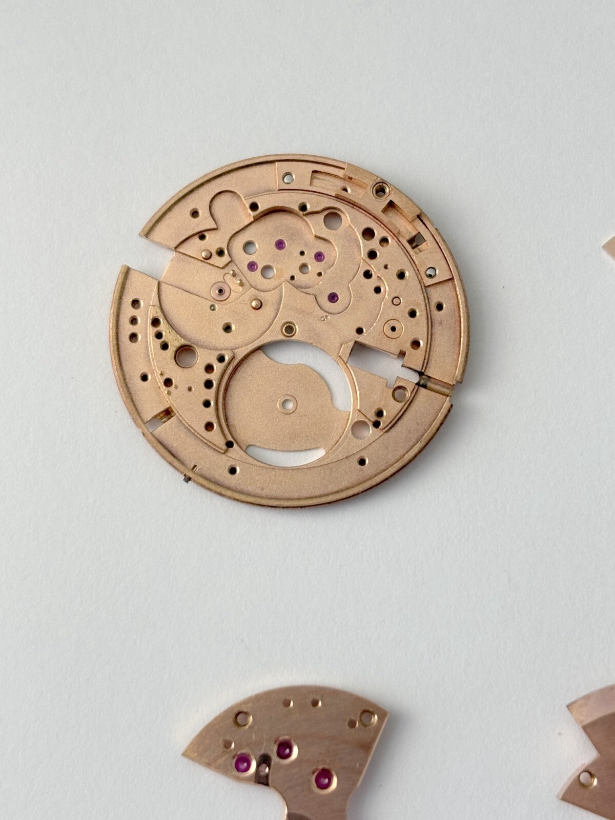 Omega Cal 353 Watch Parts Movement Balance Fork Wheel Spring 350 351 2627-7SC