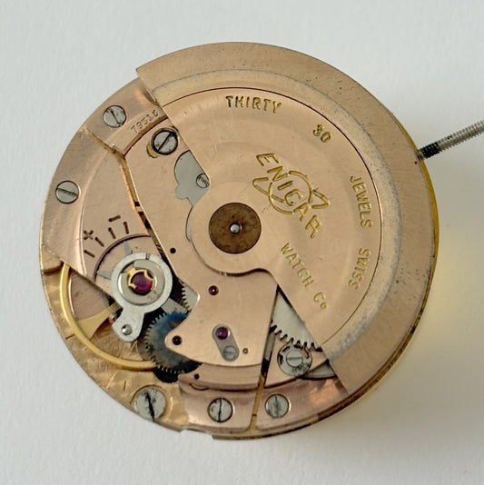 Enicar Caliber AR 1125 Watch Parts Movement Balance Fork Spring Bridge