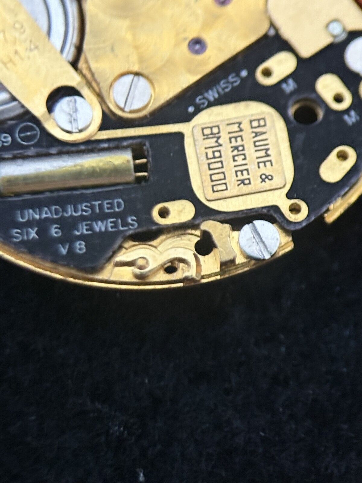 Runs & Sets ESA ETA Cal 959.001 Swiss quartz watch movement