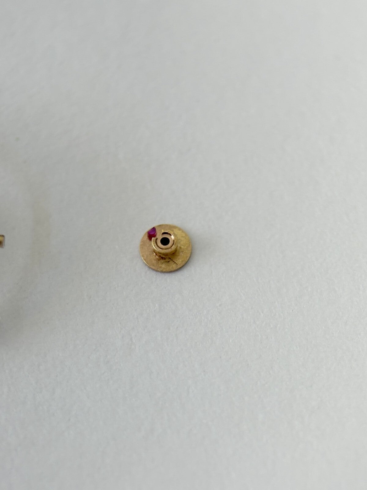 Omega Cal 284 Watch Movement Parts Balance Fork Spring Bridge Barrel Balance