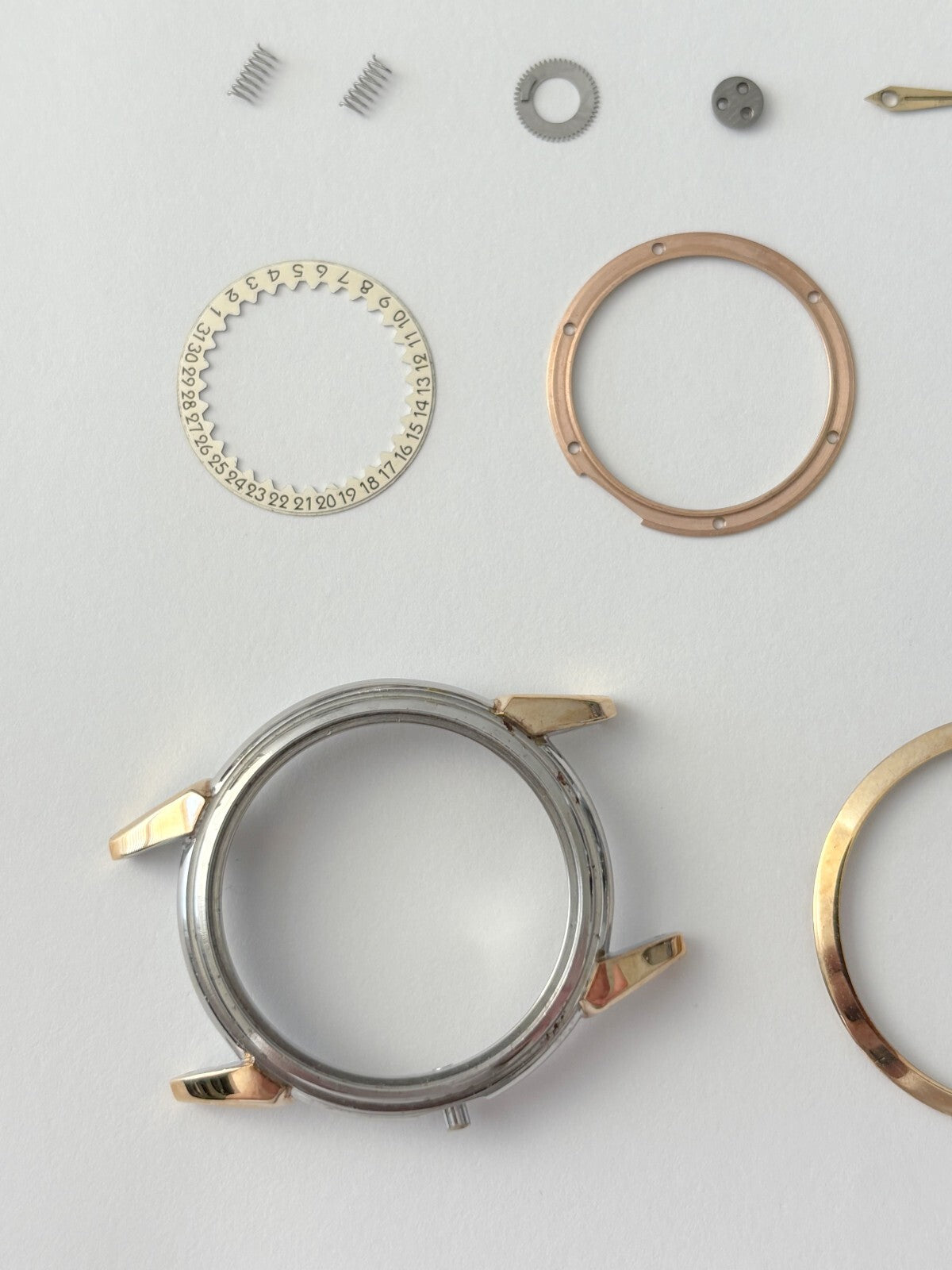 Omega Cal 353 Watch Parts Movement Balance Fork Wheel Spring 350 351 2627-7SC