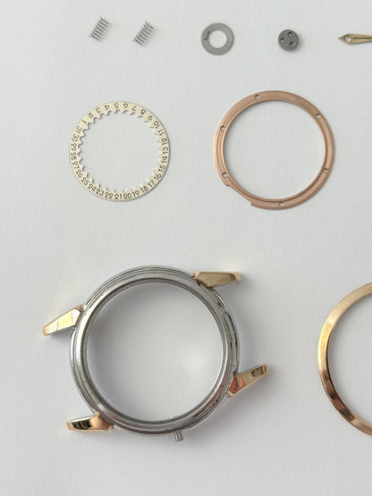 Omega Cal 353 Watch Parts Movement Balance Fork Wheel Spring 350 351 2627-7SC