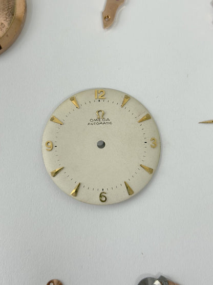 Omega Cal 351 Watch Parts Movement Balance Fork Wheel Spring 350 354 352 353 3