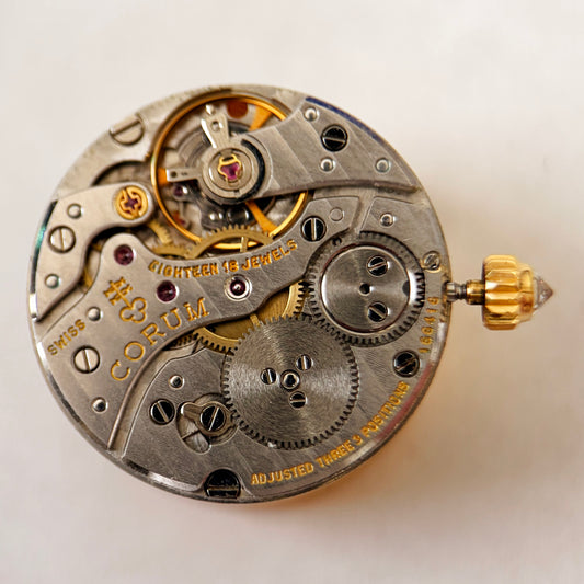 Frederic Piguet 21 Corum Watch Movement Part Balance Spring Plate Fork Barrel 3